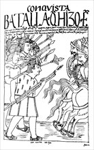 Peruvian manuscript: Chronicles of Huaman