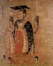 Yen-Li-Pen, Détail du portrait des 13 empereurs de Chine