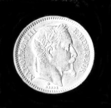 Monnaie à l'effigie de Napoléon III