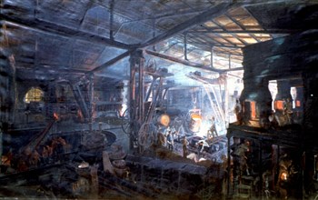 Bonhommé, Steelworks in Indret