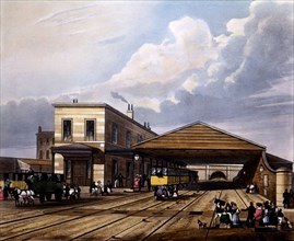 T.T. Bury, Une gare à Liverpool
