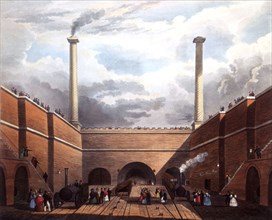 T.T. Bury, Liverpool, entrance of the railway tunnel