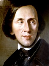 Portrait de H. C. Andersen (1805-1875)