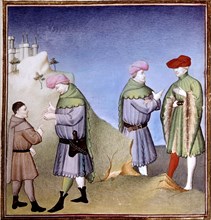 Illustration for the 'Terence des Ducs' manuscript