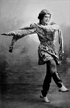 Nijinsky dans le ballet "Shéhérazade" de Rimsky-Korsakoff