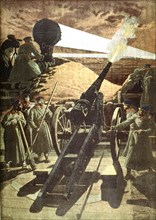Reprise du bombardement d'Andrique, 1913