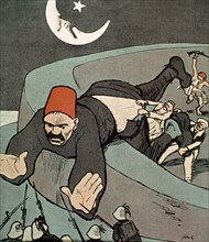 Illustration: "Dans les Balkans", "Simplicissimus"