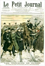 Arrestation des chefs du mouvement gréviste de Saint-Pétersbourg (1905)