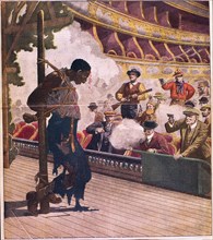 Scène de lynchage à Livermore, 1902