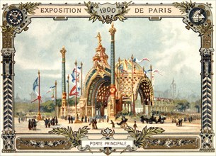Paris. Exposition universelle. La porte principale