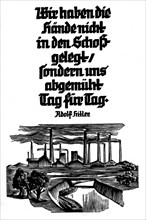 Almanach issued by Hitler's organization 'Winter Charity Organization'