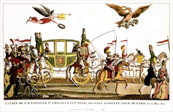 Anonymous, Emperor Napoleon 1 entering Paris