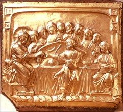 Retable du maître-autel de la cathédrale d'Aix-la-Chapelle (détail)