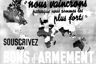 Propaganda poster for armament bonds