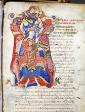 Manuscript of St. Ambroise, from the Abbey of Saint-Euroul
