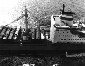 Cuban missiles crisis. Soviet ship "Kasimov"