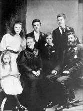 La famille de D.H. Lawrence (1885-1930) (père, mère, frêres et soeurs)