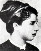 Portrait of Elisabeth Dmitrieff, Louise Michel's companion