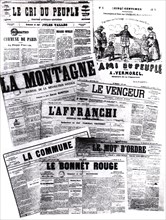 Revolutionary newspapers during the Paris Commune
