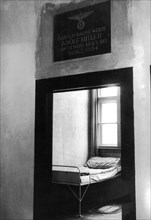 Cell where Hitler had been incarcerated in the Landsberg prison in 1923