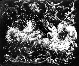 Composition by J.J. Golikov, after the poem by 'Alexandre Pouchkine "Les démons"