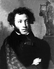Portrait of Alexander Pushkin (1799-1837)