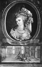 Affaire du collier de la reine : Mlle d'Oliva et de M. de la Mothe au Palais Royal