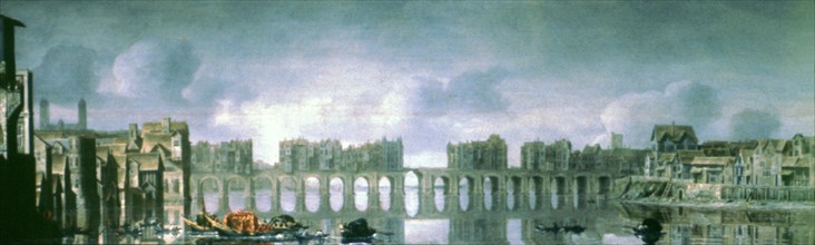 De Jongh, the Old London Bridge
