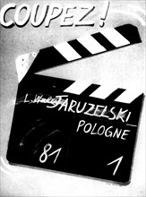 Propaganda poster by C. Benzrine for Solidarnosc.
