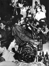 Conférence de presse de Che Guevara (1928-1967)