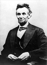 Portrait of Abraham Lincoln (1809-1865) by the photographer Alexander Gardner