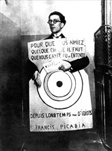 André Breton au théâtre de l'Oeuvre