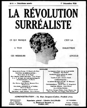 N° 8 de la revue "La révolution surréaliste"