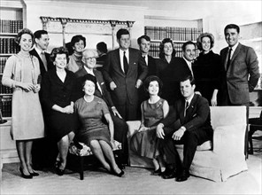 La famille Kennedy vers 1961