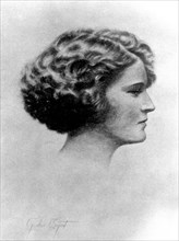 Portrait de Zelda Sayre (femme de Scott Fitzgerald)