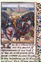 Chroniques de Froissart, Bataille de Roosebecke (Bataille de la guerre de 100 ans, en 1382)