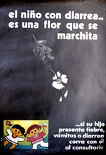 Affiche pour l'amélioration de la santé éditée sous le gouvernement d'Allende (1971-1972)