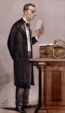 Caricature de Spy. Portrait de Joseph Chamberlain