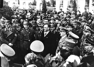 Hitler and Seyss Inquart in Vienna