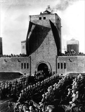 Mashal Hindenburg's funeral at Tannenberg