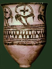 Ceramic from Tepe-Siyalk, a city located south of Teheran