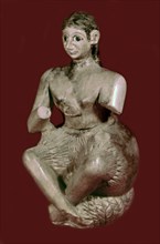 Statue of the singer Ur-Nanshe. Fragment from Ishtar Mari Temple