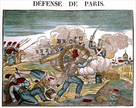 Popular print, The defense of Paris