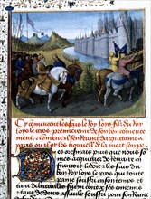 Chronicles of St. Denis, Louis VII entering Constantinople