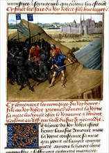 Chroniques de Saint-Denis, Combat d'Henri 1er, roi de France contre le comte de Champagne