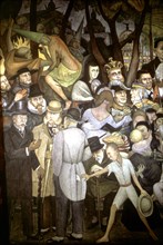 Rivera, Fresque de l'hôtel du Prado