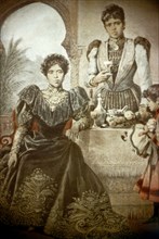 L'ex-reine Ranavalo, de Madagascar, à Alger