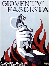 Tato, couverture de "Gioventu fascista"
