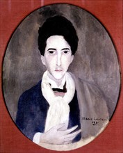 Laurencin, Portrait de Jean Cocteau