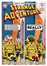 Couverture de la bande dessinée "Strange adventures", Les envahisseurs